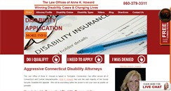 Desktop Screenshot of disability-wefight4u.com